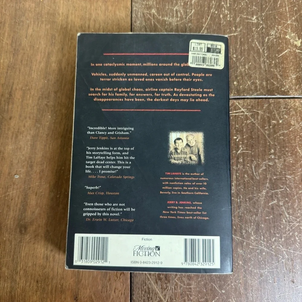 Left Behind Novel A Novel of Earth's Last Days Tim LaHaye Jerry Jenkins‎